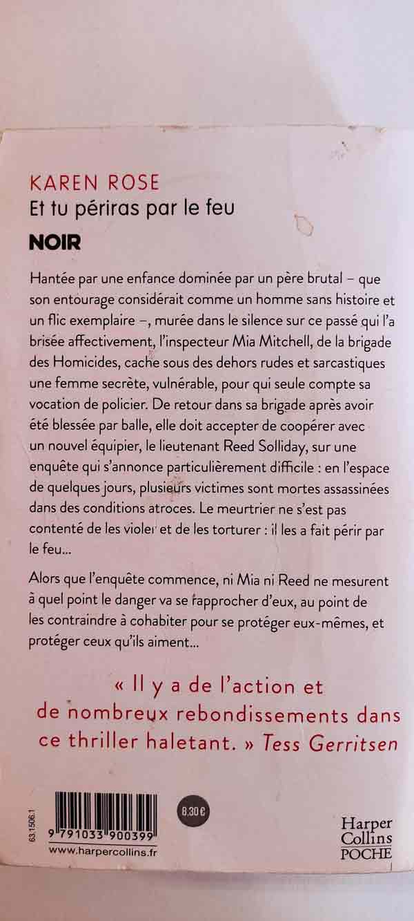 Et tu périras par le feu : livres pas cher d'occasion, de seconde main de l'association Lire et Créer