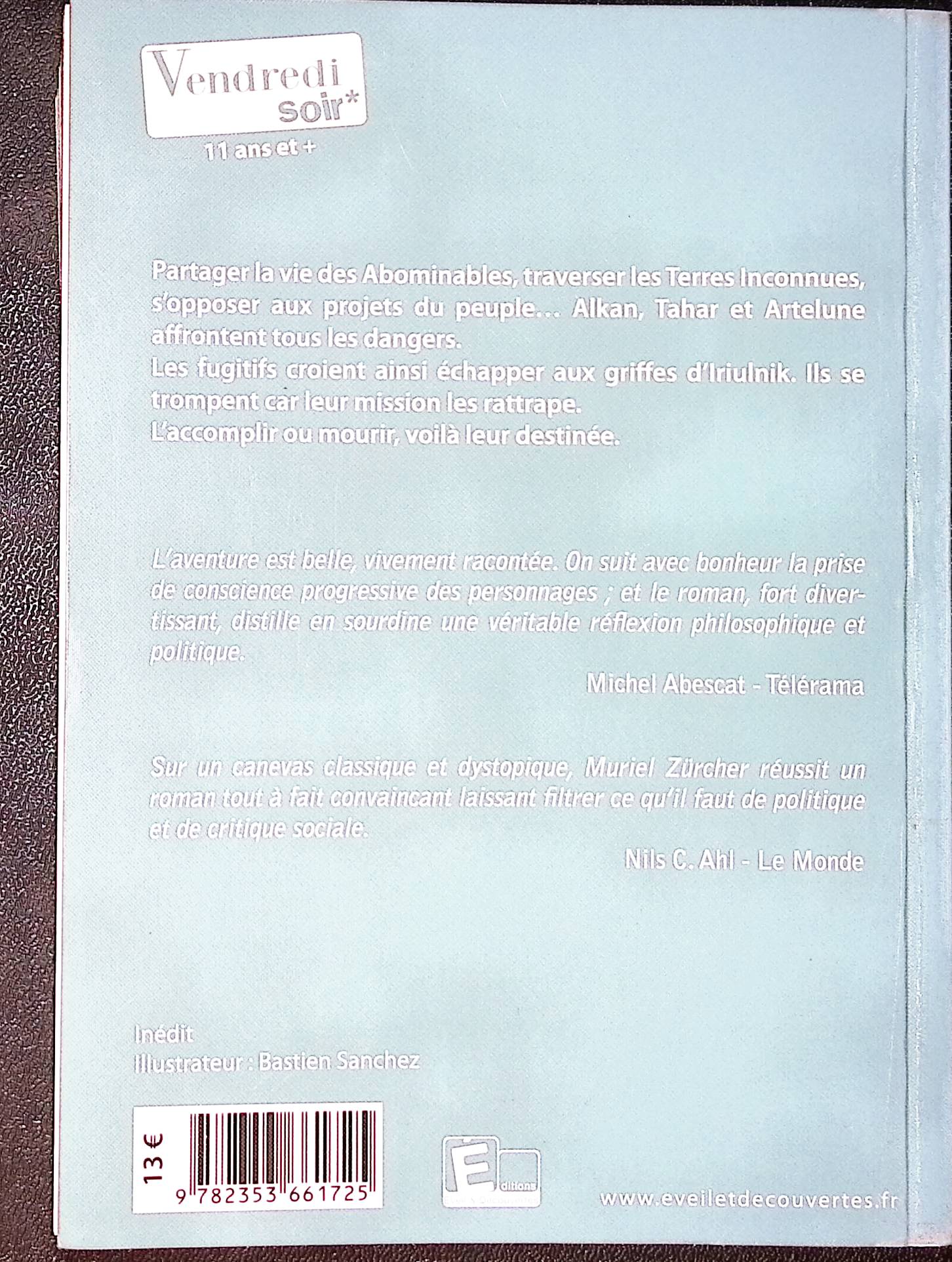 Le tourneur de page :vers l'inconnu : livres pas cher d'occasion, de seconde main de l'association Lire et Créer