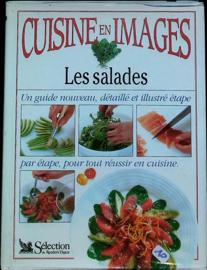 Cuisine en images. les salades : livres pas cher d'occasion, de seconde main de l'association Lire et Créer