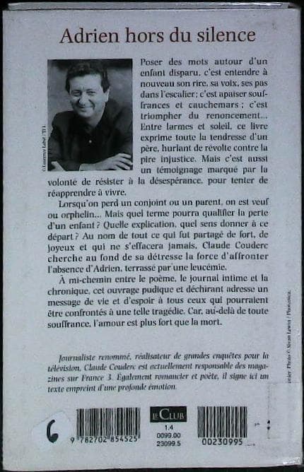 Adrien hors du silence : livres pas cher d'occasion, de seconde main de l'association Lire et Créer