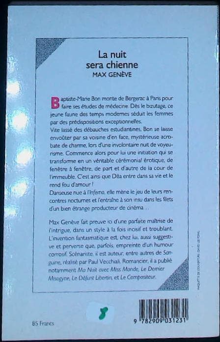 La nuit sera chienne : livres pas cher d'occasion, de seconde main de l'association Lire et Créer