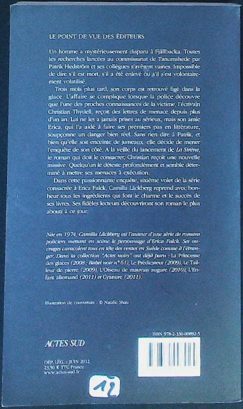 La sirène : livres pas cher d'occasion, de seconde main de l'association Lire et Créer