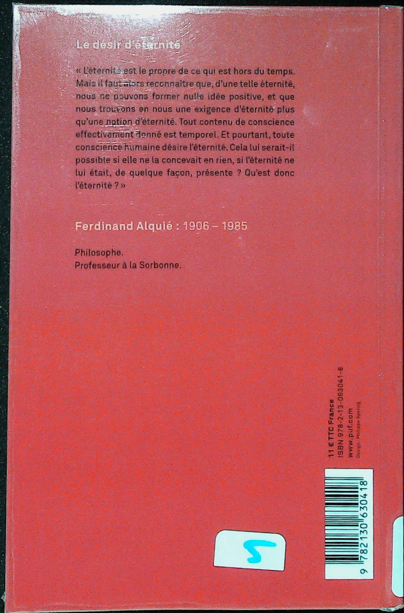 Le désir d'éternité : livres pas cher d'occasion, de seconde main de l'association Lire et Créer