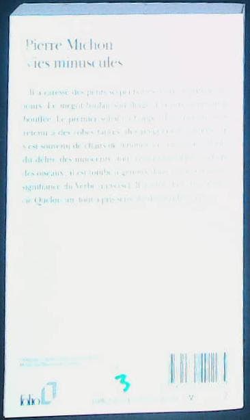 Vies minuscules : livres pas cher d'occasion, de seconde main de l'association Lire et Créer