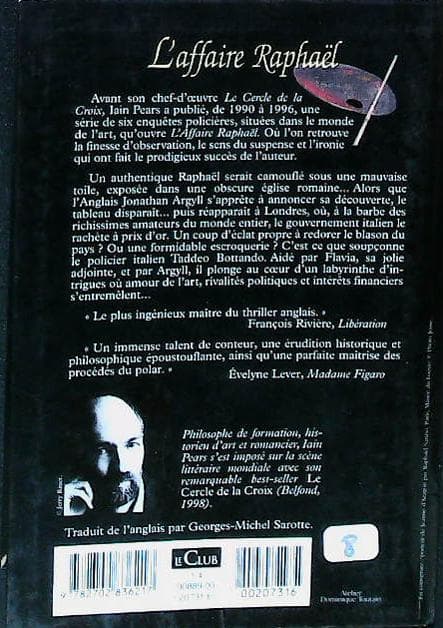 L'affaire Raphaël : livres pas cher d'occasion, de seconde main de l'association Lire et Créer