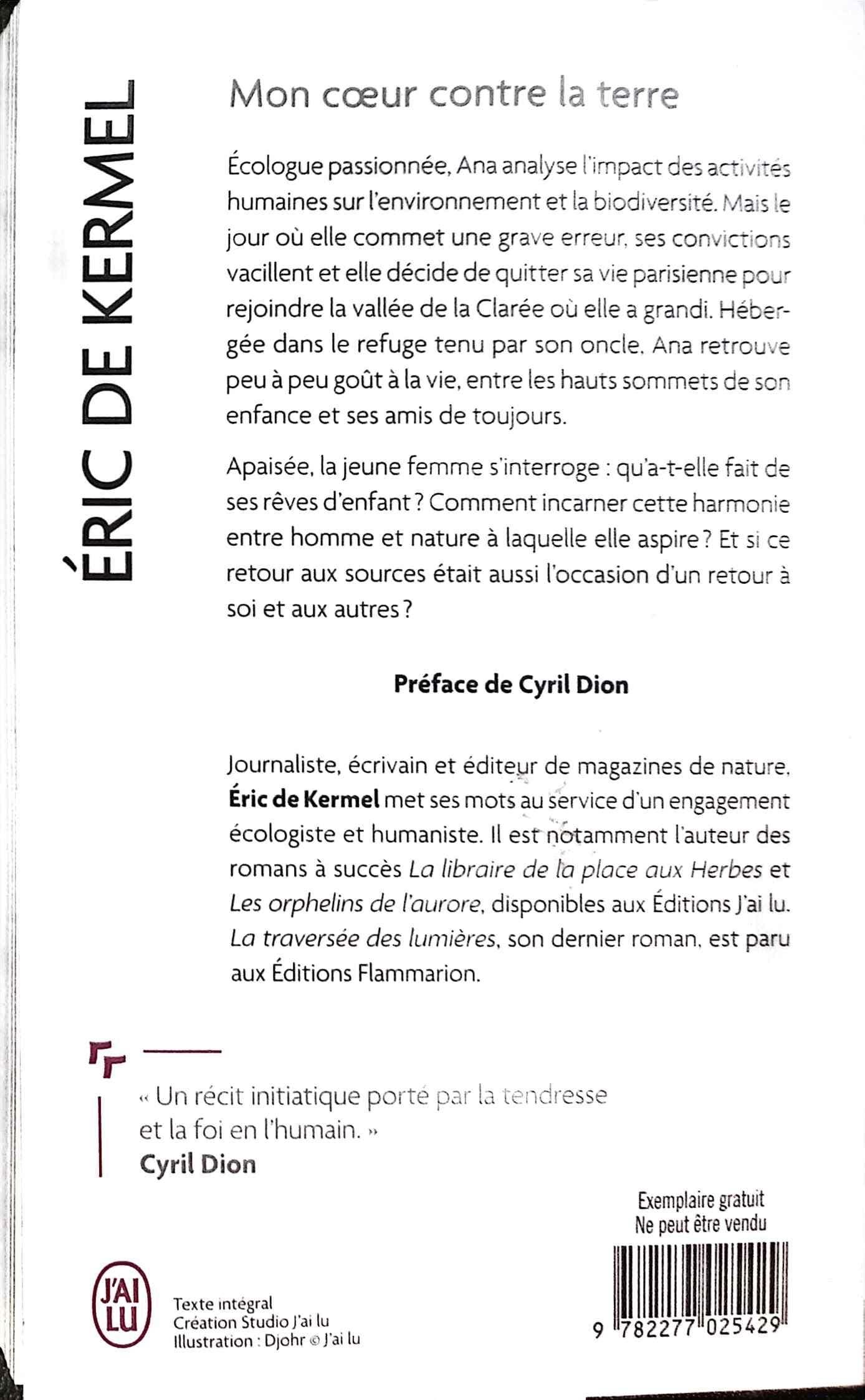 Mon cœur contre la terre roman : livres pas cher d'occasion, de seconde main de l'association Lire et Créer