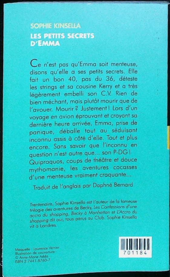 Les petits secrets d'Emma : livres pas cher d'occasion, de seconde main de l'association Lire et Créer