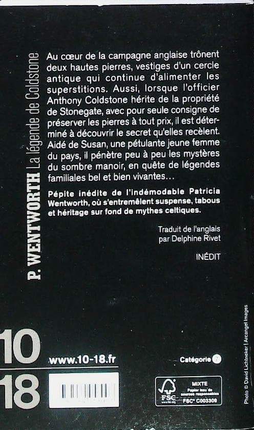 La légende de Coldstone : livres pas cher d'occasion, de seconde main de l'association Lire et Créer
