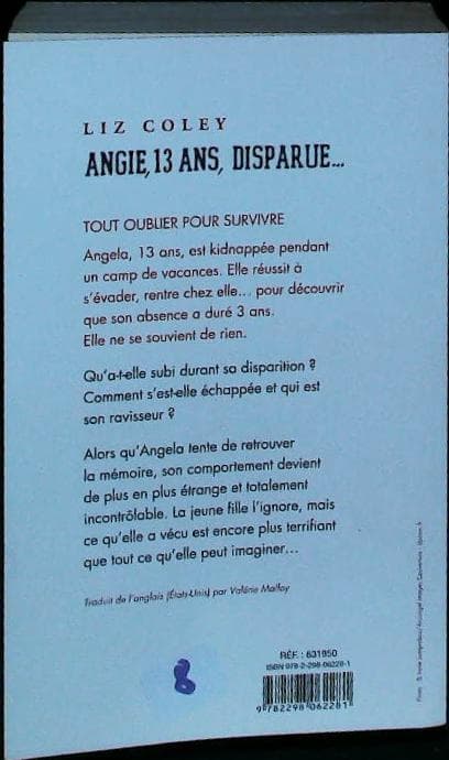 Angie,13 ans disparue : livres pas cher d'occasion, de seconde main de l'association Lire et Créer