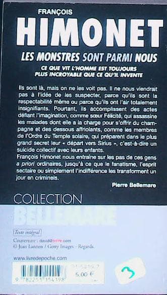 Les monstres sont parmi nous : livres pas cher d'occasion, de seconde main de l'association Lire et Créer