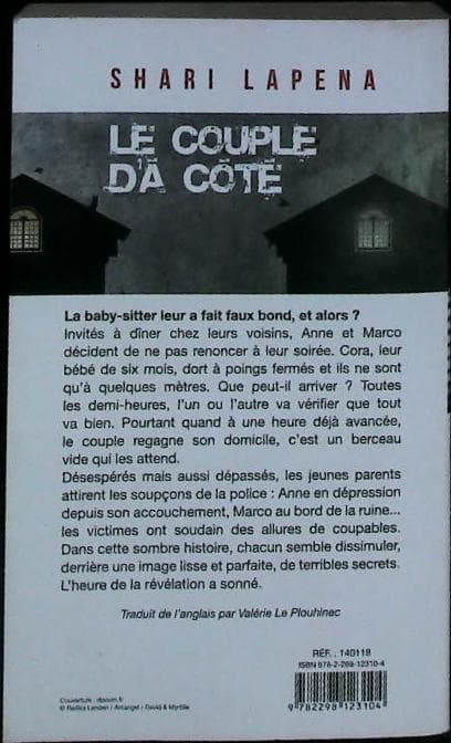 Le couple d'à côté : livres pas cher d'occasion, de seconde main de l'association Lire et Créer