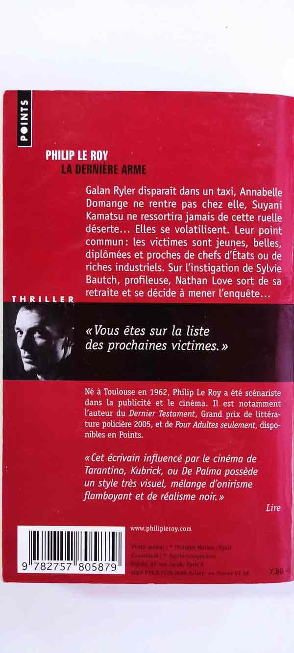 La dernière arme : livres pas cher d'occasion, de seconde main de l'association Lire et Créer