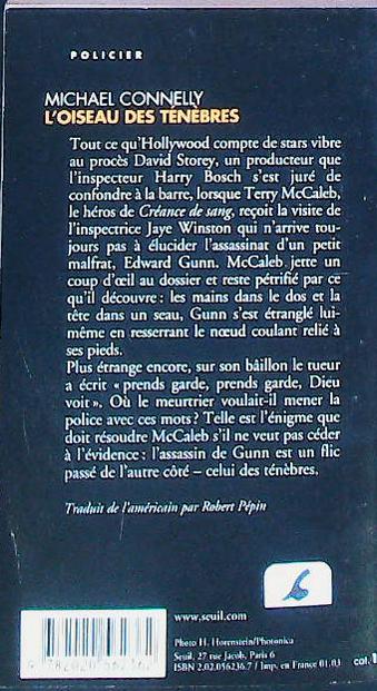 L'oiseau des ténèbres : livres pas cher d'occasion, de seconde main de l'association Lire et Créer