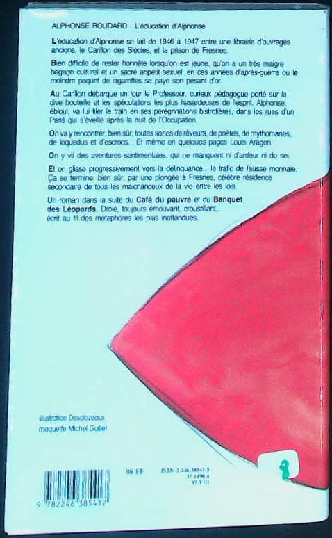 L'éducation d'Alphonse : livres pas cher d'occasion, de seconde main de l'association Lire et Créer