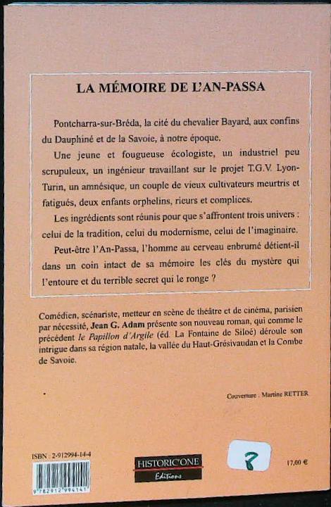 La mémoire de l'an-passa : livres pas cher d'occasion, de seconde main de l'association Lire et Créer