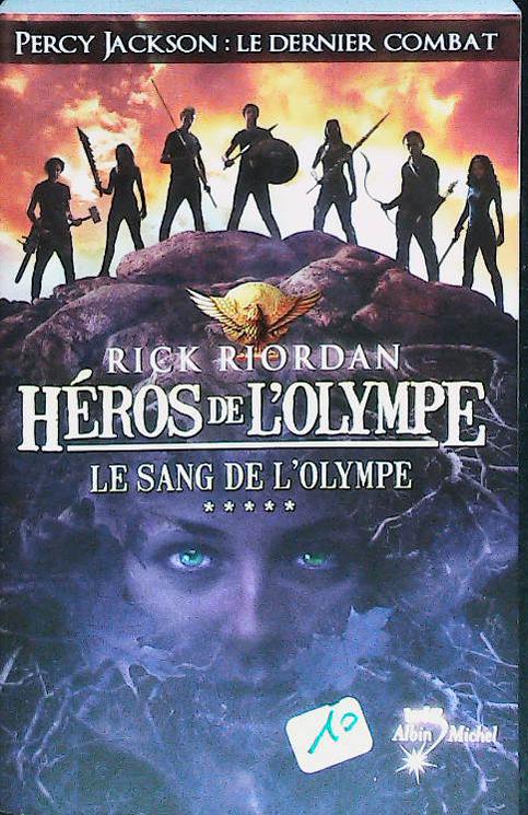 HÉROS De L'OLYMPE T5: le sang de l'OLYMPE : livres pas cher d'occasion, de seconde main de l'association Lire et Créer