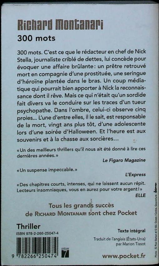 300 mots : livres pas cher d'occasion, de seconde main de l'association Lire et Créer