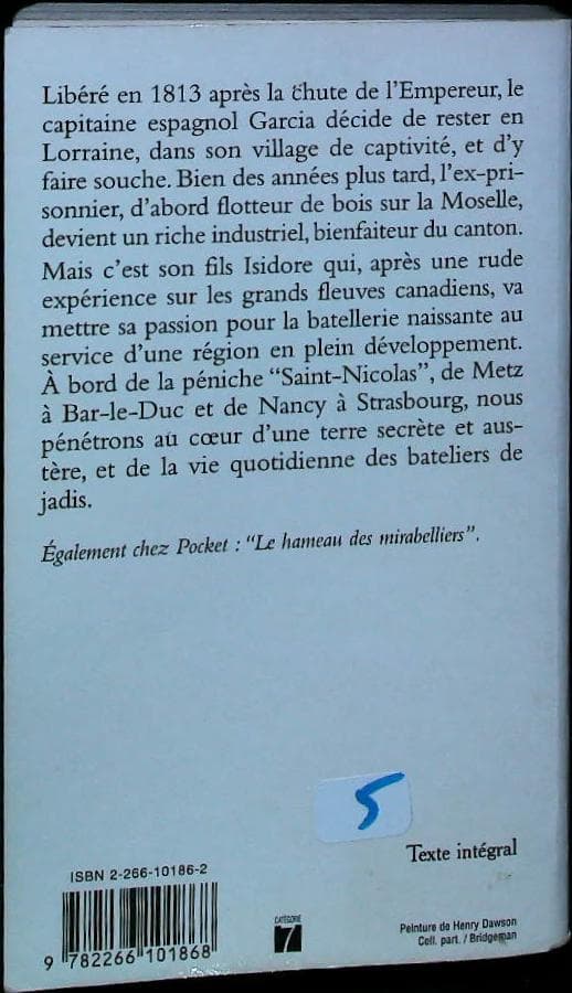 La péniche "Saint-Nicolas" : livres pas cher d'occasion, de seconde main de l'association Lire et Créer