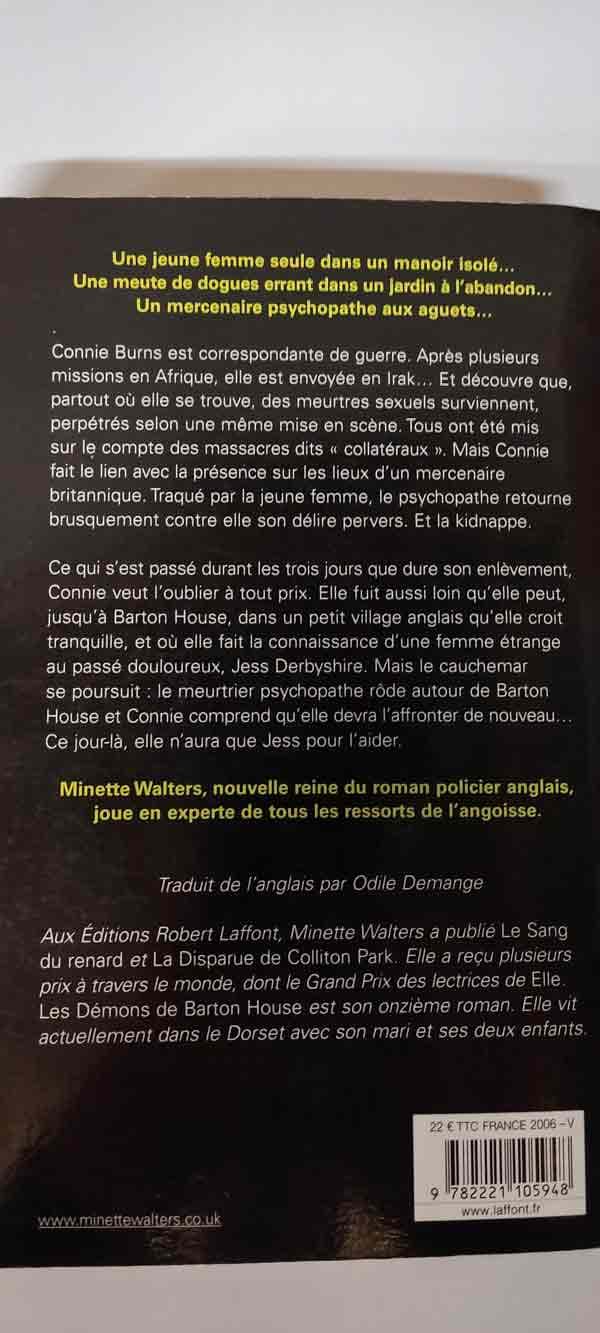 Les démons de Barton House : livres pas cher d'occasion, de seconde main de l'association Lire et Créer