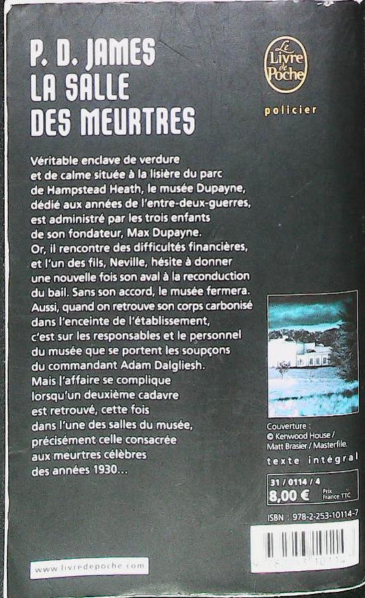 La salle des meurtres : livres pas cher d'occasion, de seconde main de l'association Lire et Créer