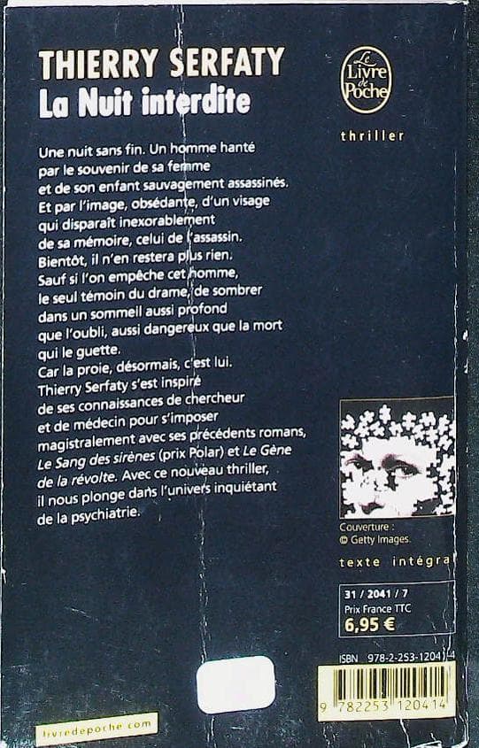 La nuit interdite : livres pas cher d'occasion, de seconde main de l'association Lire et Créer