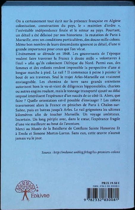 Quentin et Estelle ou les Colons de 1848 : livres pas cher d'occasion, de seconde main de l'association Lire et Créer