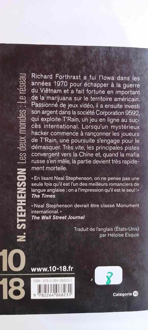 Les deux mondes -T 1 le réseau : livres pas cher d'occasion, de seconde main de l'association Lire et Créer