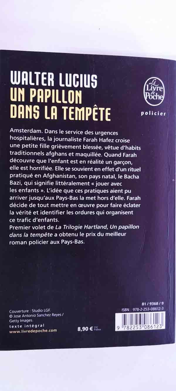 La trilogie hartland, tome 1 : un papillon dans la tempête : livres pas cher d'occasion, de seconde main de l'association Lire et Créer