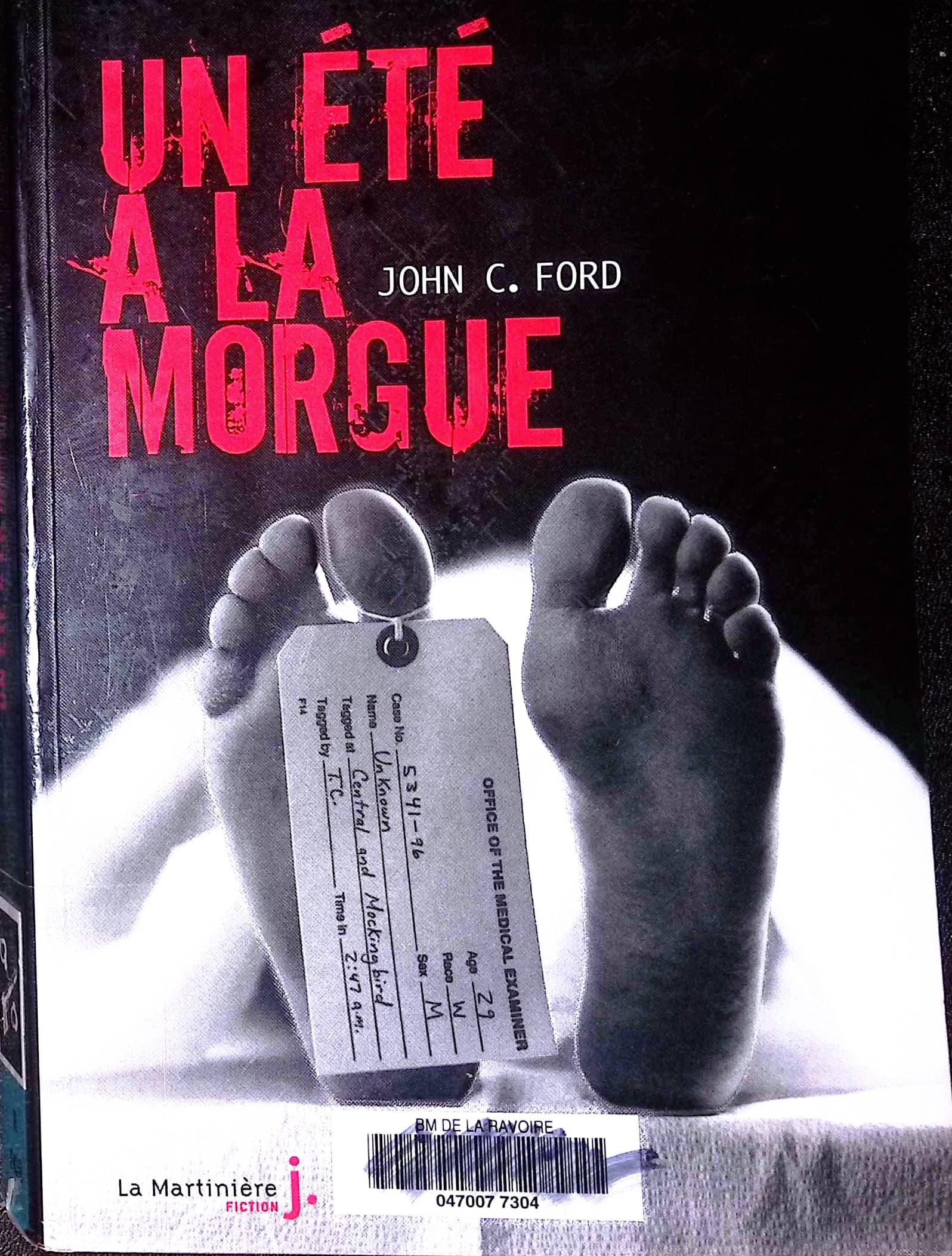 Un été à la morgue : livres pas cher d'occasion, de seconde main de l'association Lire et Créer