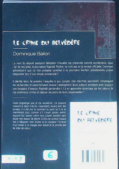 Le crime du belvédère : livres pas cher d'occasion, de seconde main de l'association Lire et Créer