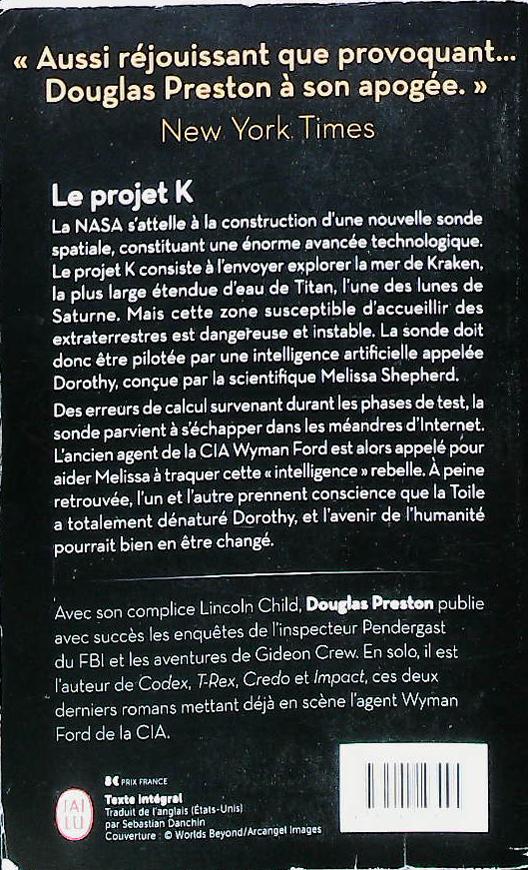 Le projet k : livres pas cher d'occasion, de seconde main de l'association Lire et Créer