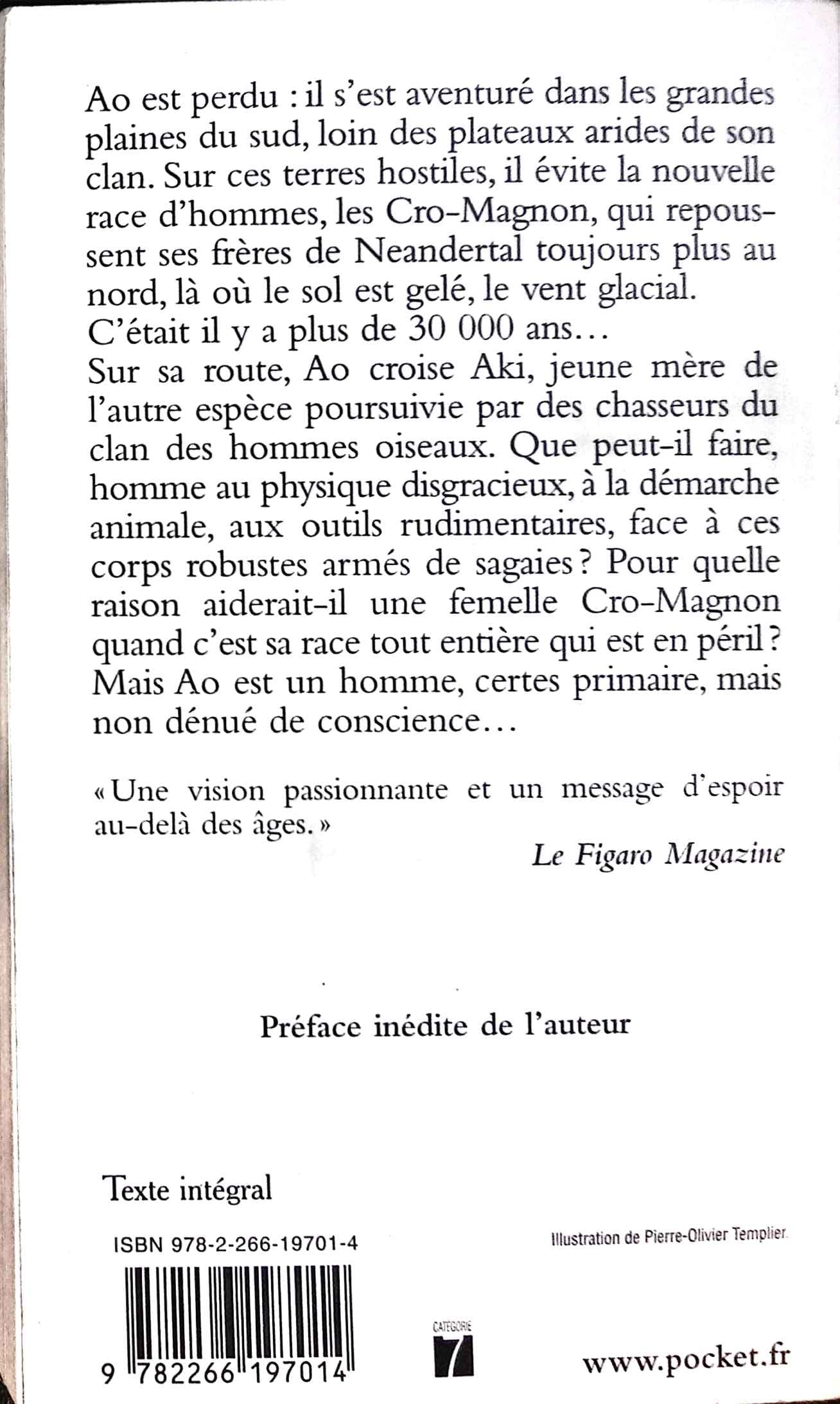 Ao, l'homme ancien l'Odyssée du dernier Neandertal : livres pas cher d'occasion, de seconde main de l'association Lire et Créer