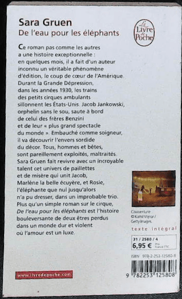 De l'eau pour les éléphants : livres pas cher d'occasion, de seconde main de l'association Lire et Créer