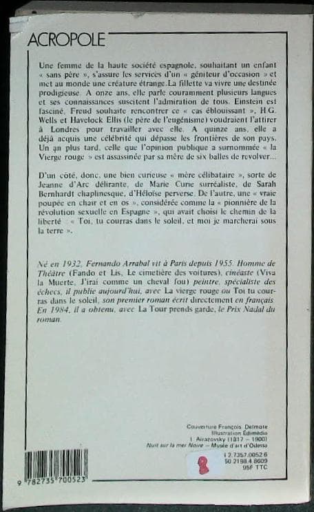 La vierge rouge : livres pas cher d'occasion, de seconde main de l'association Lire et Créer