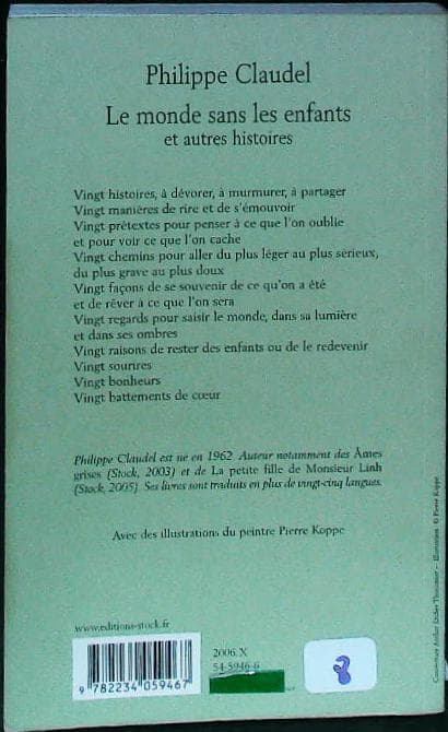 Le monde sans les enfants et autres histoires : livres pas cher d'occasion, de seconde main de l'association Lire et Créer