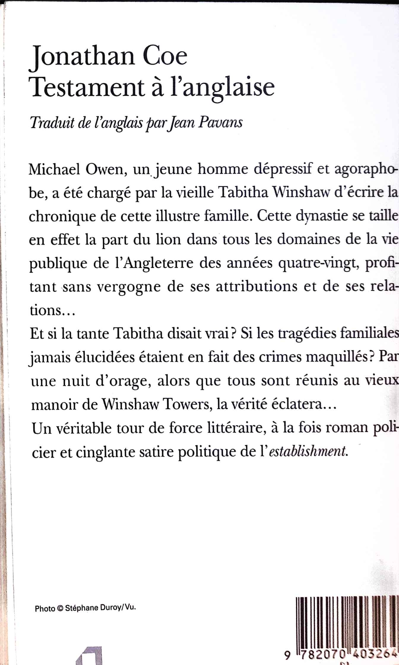 Testament à l'anglaise : livres pas cher d'occasion, de seconde main de l'association Lire et Créer