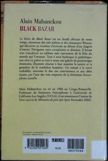 BLACK BAZAR : livres pas cher d'occasion, de seconde main de l'association Lire et Créer