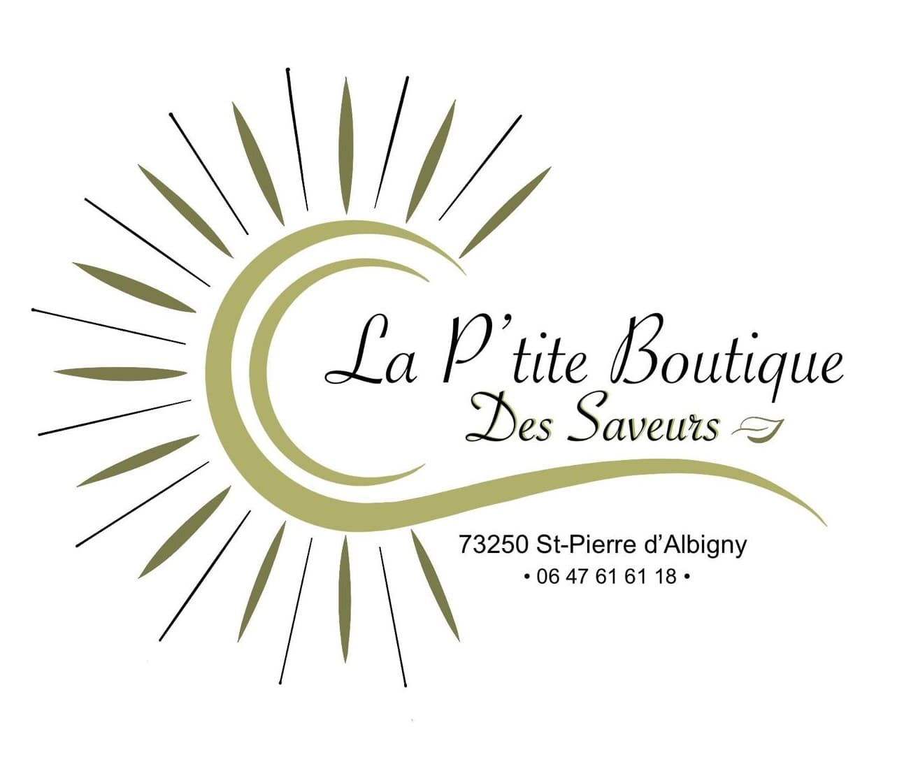 logo du partenaire de Lire et créer vente de livre d'occasion : LA P'TITE BOUTIQUE DES SAVEURS